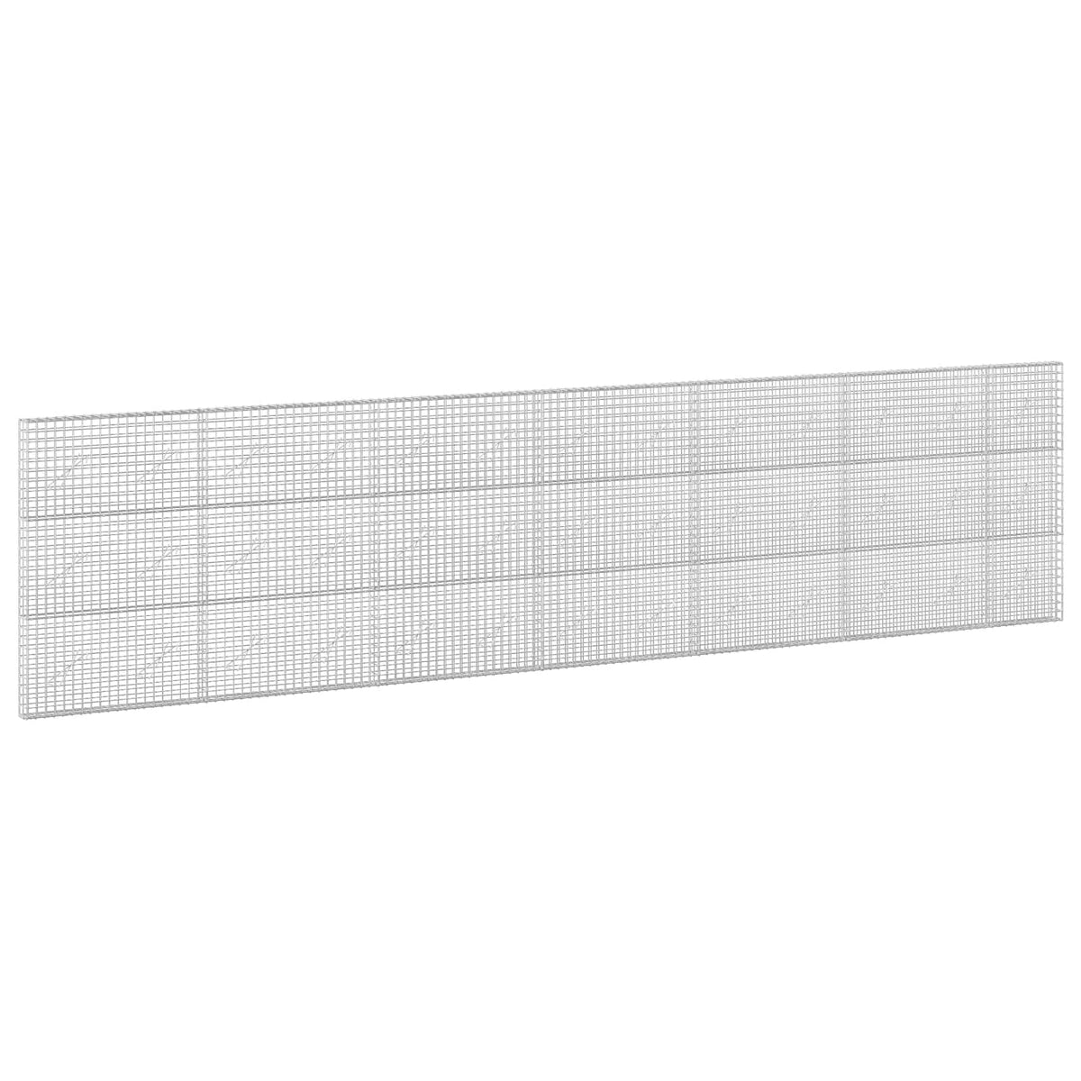 vidaXL Gabion with 5 mm Wire and 5x5 cm Mesh 650x10x150 cm 2