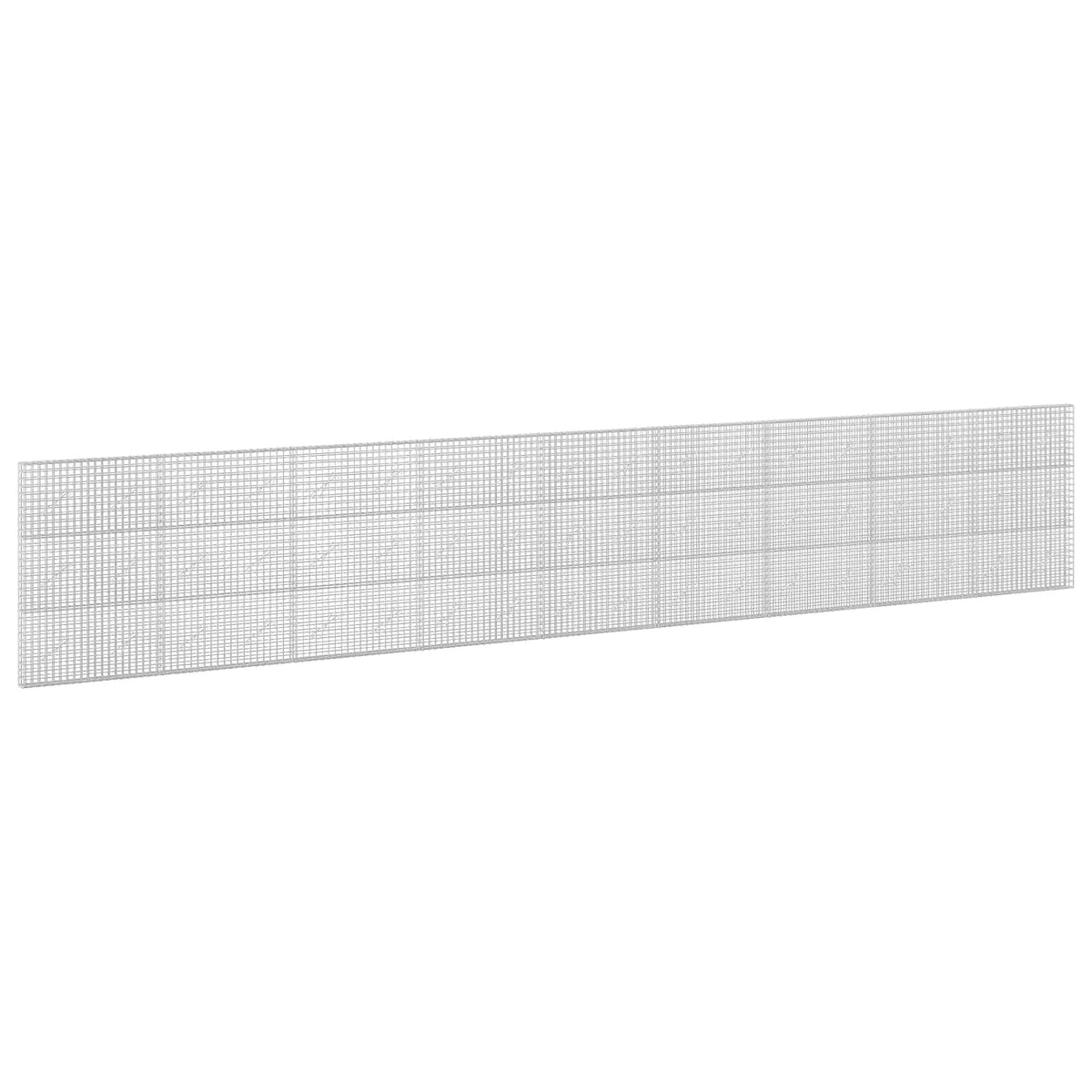 vidaXL Gabion with 5 mm Wire and 5x5 cm Mesh 900x10x150 cm 2