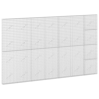 vidaXL Gabion with 5 mm Wire and 5x5 cm Mesh 350x10x200 cm 2