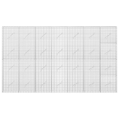 Gabion with 5 mm Wire and 5x5 cm Mesh 50x10x200 cm Height 200 cm Thickness 10 cm 50–1000 cm 350 cm