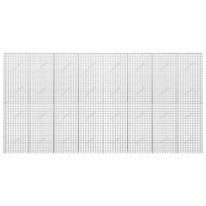 vidaXL Gabion with 5 mm Wire and 5x5 cm Mesh 400x10x200 cm 3
