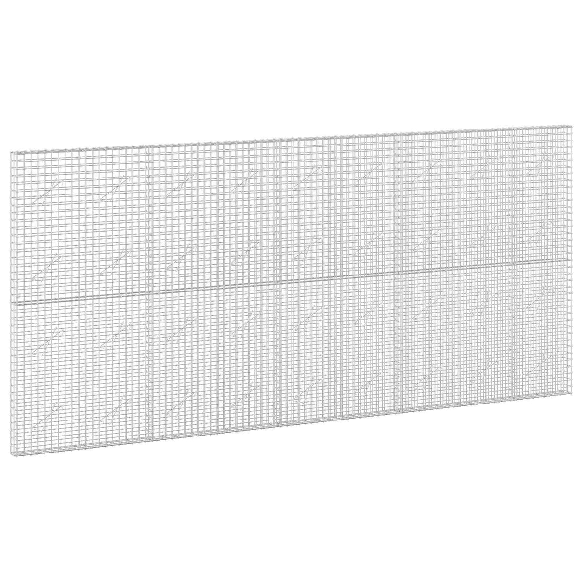 Gabion with 5 mm Wire and 5x5 cm Mesh 50x10x200 cm Height 200 cm Thickness 10 cm 50–1000 cm 450 cm