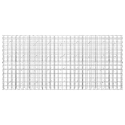 vidaXL Gabion with 5 mm Wire and 5x5 cm Mesh 450x10x200 cm 3