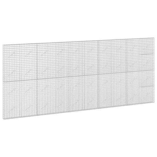 vidaXL Gabion with 5 mm Wire and 5x5 cm Mesh 500x10x200 cm 2