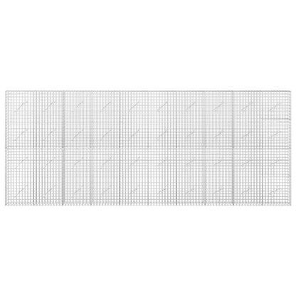 Gabion with 5 mm Wire and 5x5 cm Mesh 50x10x200 cm Height 200 cm Thickness 10 cm 50–1000 cm 500 cm