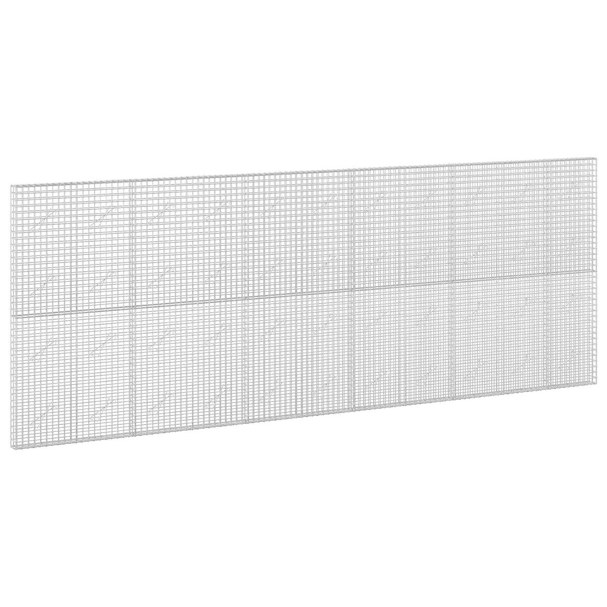 Gabion with 5 mm Wire and 5x5 cm Mesh 50x10x200 cm Height 200 cm Thickness 10 cm 50–1000 cm 550 cm