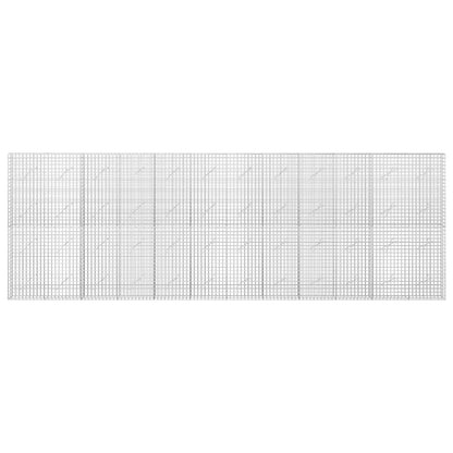 vidaXL Gabion with 5 mm Wire and 5x5 cm Mesh 600x10x200 cm 3