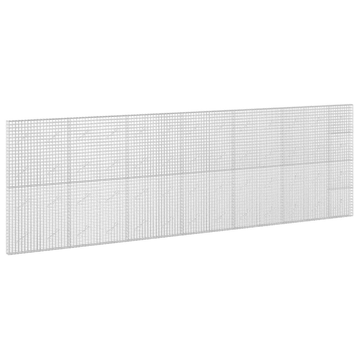 vidaXL Gabion with 5 mm Wire and 5x5 cm Mesh 650x10x200 cm 2