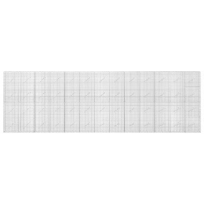 vidaXL Gabion with 5 mm Wire and 5x5 cm Mesh 650x10x200 cm 3