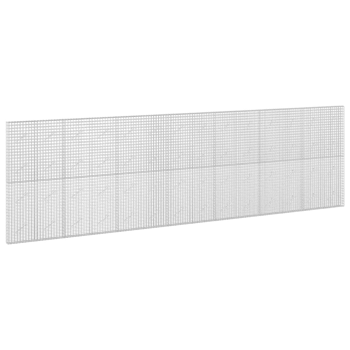 vidaXL Gabion with 5 mm Wire and 5x5 cm Mesh 700x10x200 cm 2