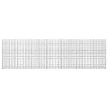Gabion with 5 mm Wire and 5x5 cm Mesh 50x10x200 cm Height 200 cm Thickness 10 cm 50–1000 cm 700 cm