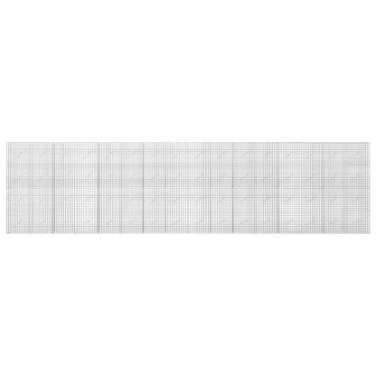 vidaXL Gabion with 5 mm Wire and 5x5 cm Mesh 800x10x200 cm 3
