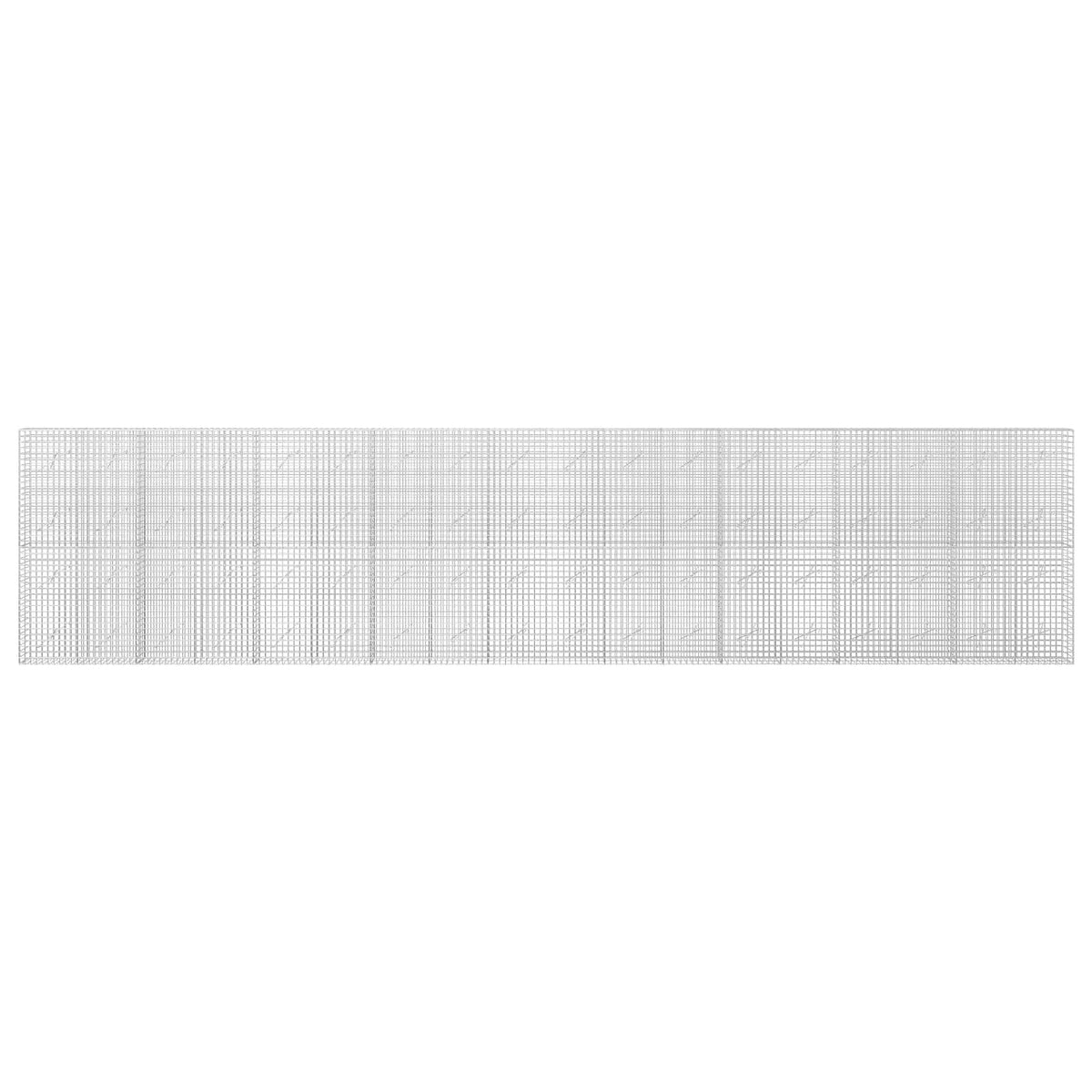 vidaXL Gabion with 5 mm Wire and 5x5 cm Mesh 900x10x200 cm 3