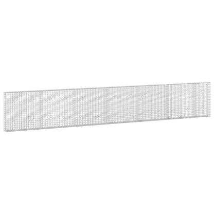 vidaXL Gabion with 5 mm Wire and 5x5 cm Mesh 650x20x100 cm 2