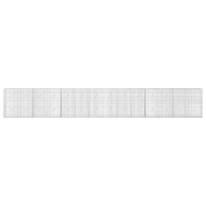 vidaXL Gabion with 5 mm Wire and 5x5 cm Mesh 700x20x100 cm 3
