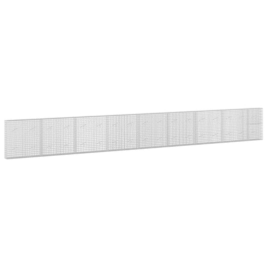 vidaXL Gabion with 5 mm Wire and 5x5 cm Mesh 850x20x100 cm 2