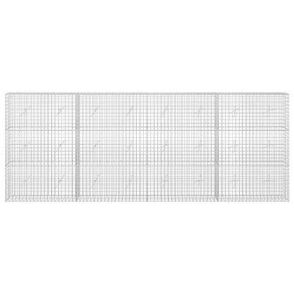 vidaXL Gabion with 5 mm Wire and 5x5 cm Mesh 400x20x150 cm 3