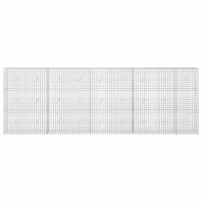vidaXL Gabion with 5 mm Wire and 5x5 cm Mesh 450x20x150 cm 3