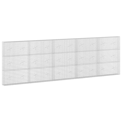 Gabion with 5 mm Wire and 5x5 cm Mesh 50x20x150 cm Height 150 cm Thickness 20 cm 50–1000 cm 500 cm
