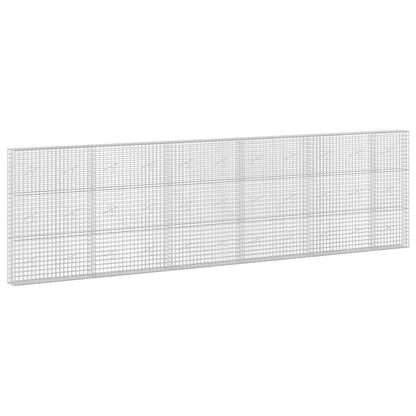 vidaXL Gabion with 5 mm Wire and 5x5 cm Mesh 550x20x150 cm 2