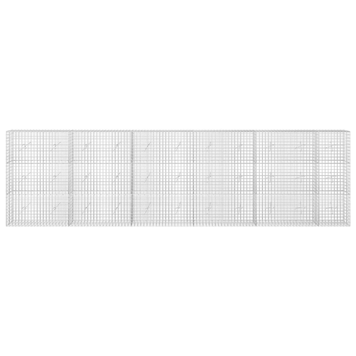 Gabion with 5 mm Wire and 5x5 cm Mesh 50x20x150 cm Height 150 cm Thickness 20 cm 50–1000 cm 550 cm