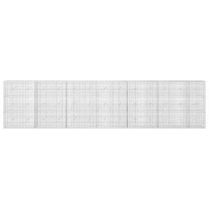 vidaXL Gabion with 5 mm Wire and 5x5 cm Mesh 650x20x150 cm 3