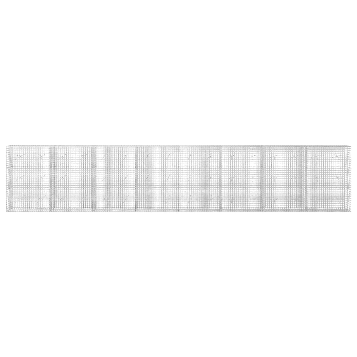 vidaXL Gabion with 5 mm Wire and 5x5 cm Mesh 800x20x150 cm 3