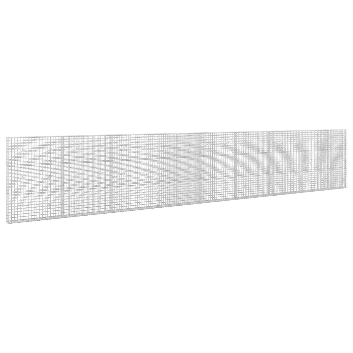 vidaXL Gabion with 5 mm Wire and 5x5 cm Mesh 850x20x150 cm 2
