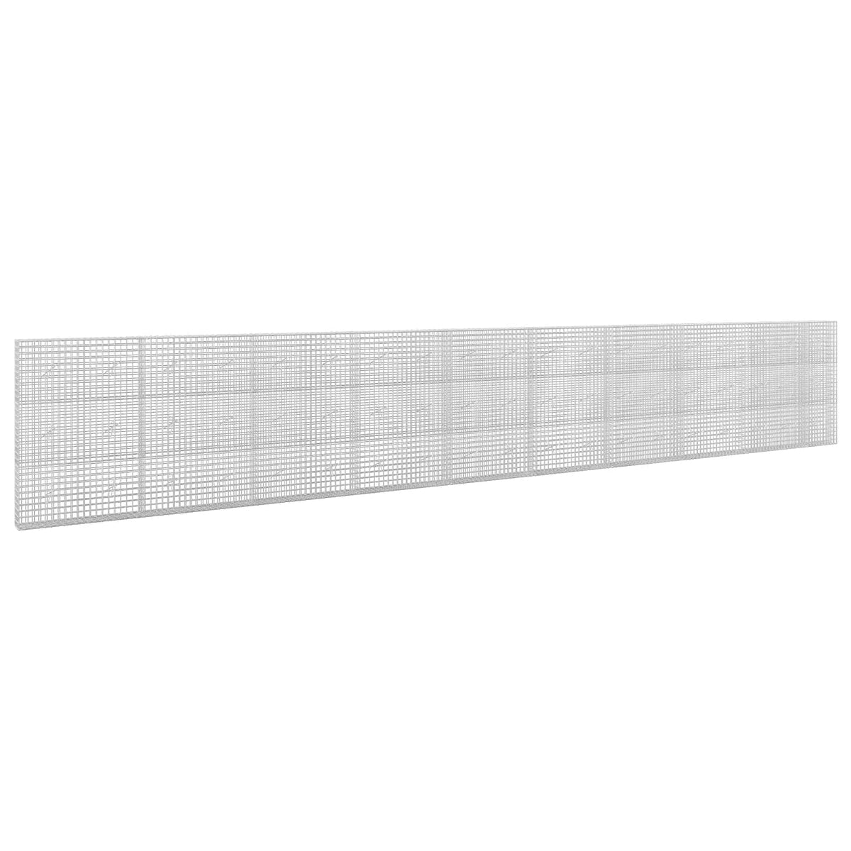 Gabion with 5 mm Wire and 5x5 cm Mesh 50x20x150 cm Height 150 cm Thickness 20 cm 50–1000 cm 950 cm