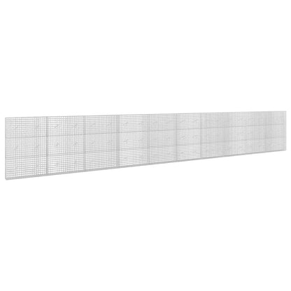 vidaXL Gabion with 5 mm Wire and 5x5 cm Mesh 1000x20x150 cm 2