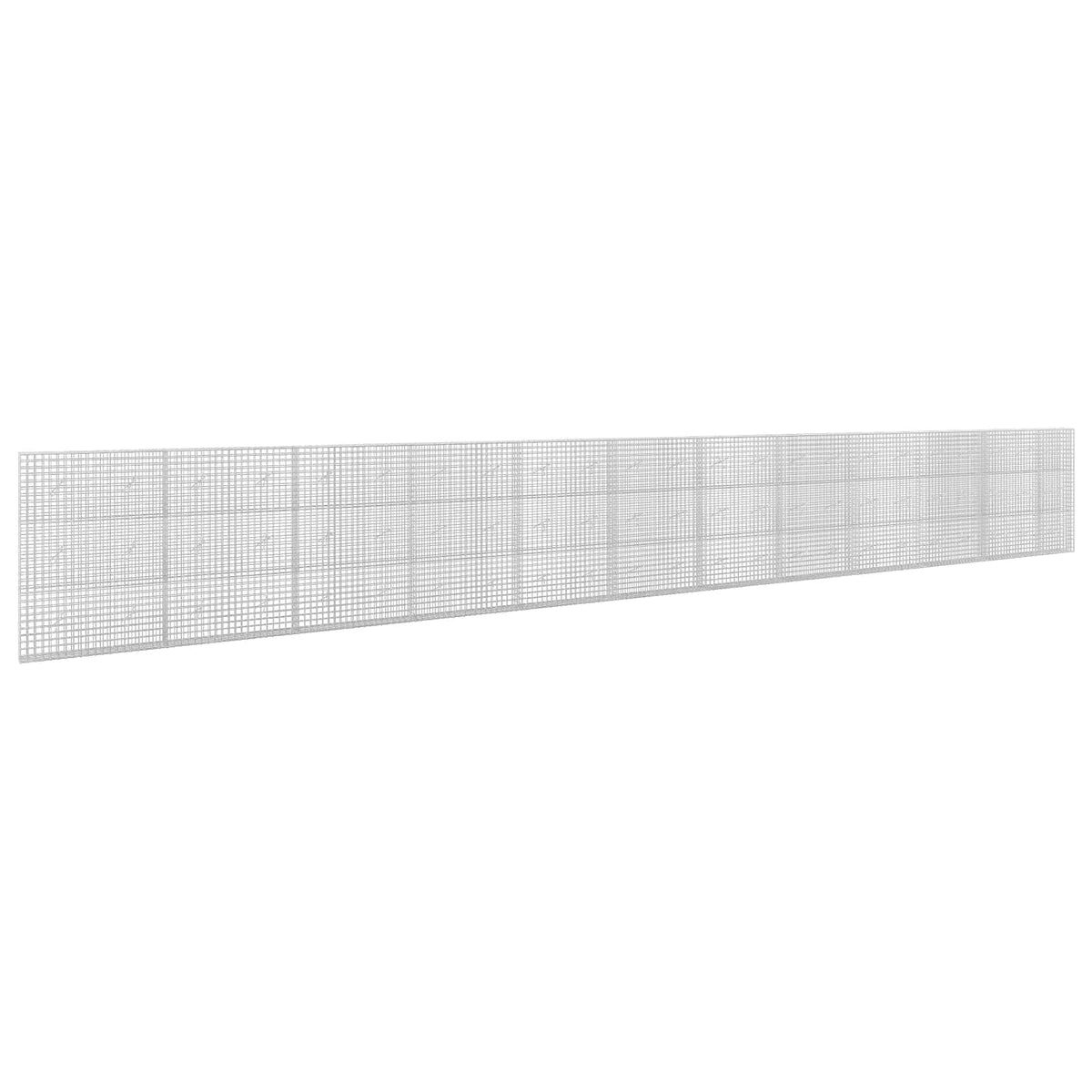 vidaXL Gabion with 5 mm Wire and 5x5 cm Mesh 1150x20x150 cm 2