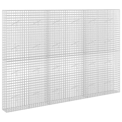 vidaXL Gabion with 5 mm Wire and 5x5 cm Mesh 300x20x200 cm 2