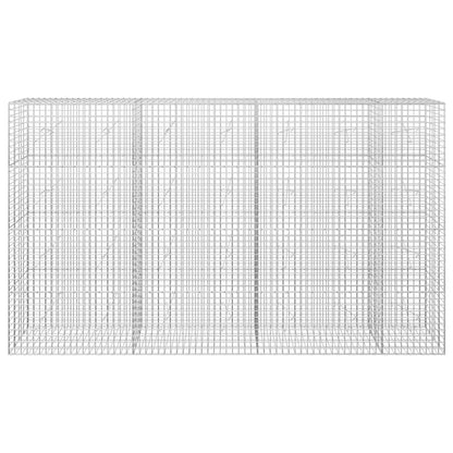 vidaXL Gabion with 5 mm Wire and 5x5 cm Mesh 350x20x200 cm 3