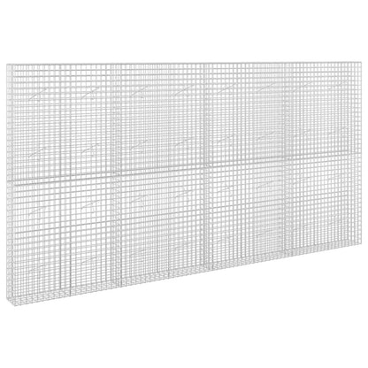 vidaXL Gabion with 5 mm Wire and 5x5 cm Mesh 400x20x200 cm 2