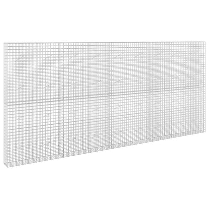 vidaXL Gabion with 5 mm Wire and 5x5 cm Mesh 450x20x200 cm 2