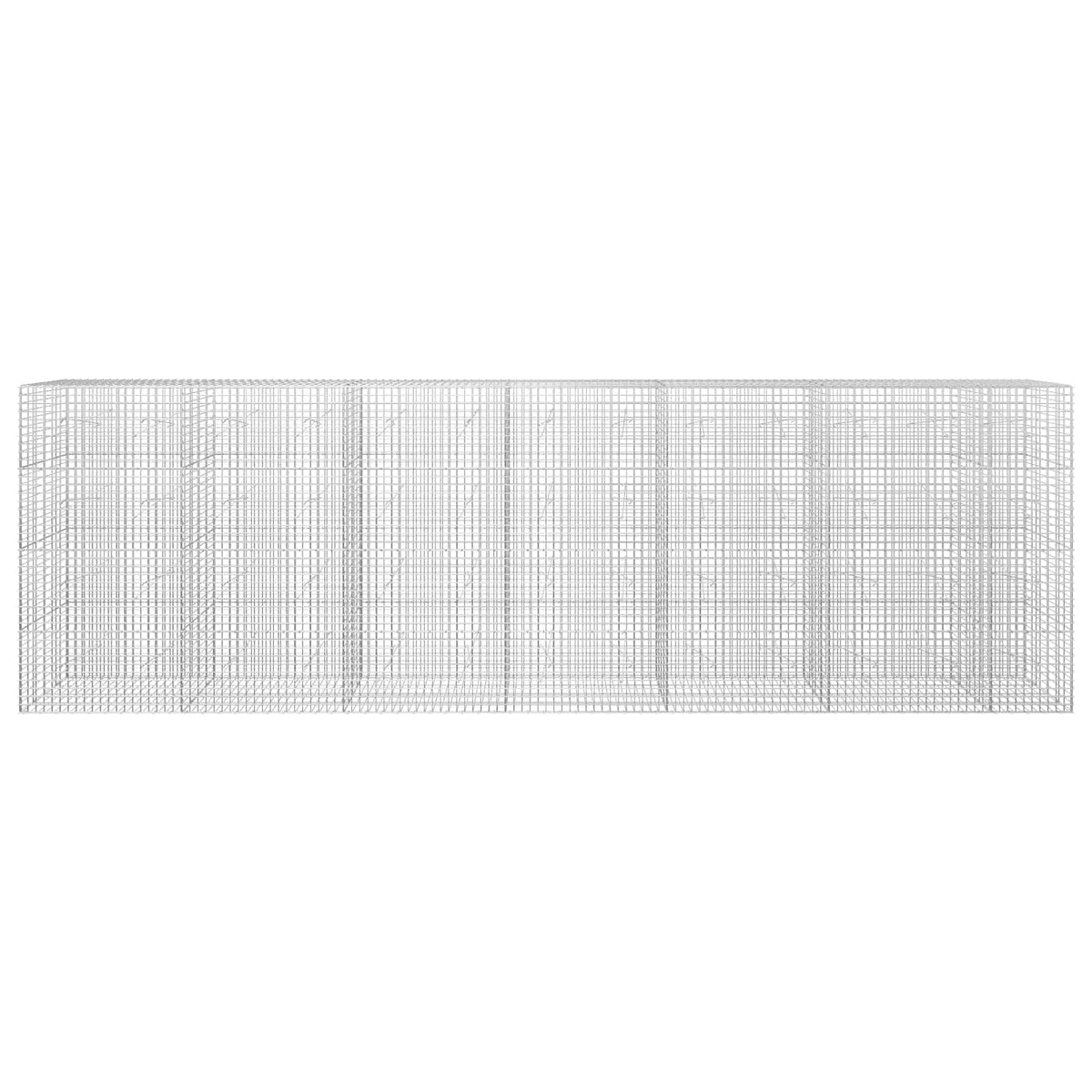 vidaXL Gabion with 5 mm Wire and 5x5 cm Mesh 650x20x200 cm 3