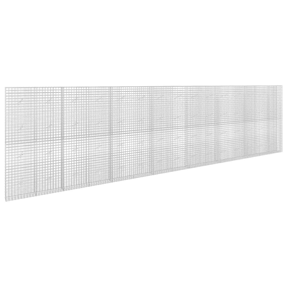 vidaXL Gabion with 5 mm Wire and 5x5 cm Mesh 750x20x200 cm 2