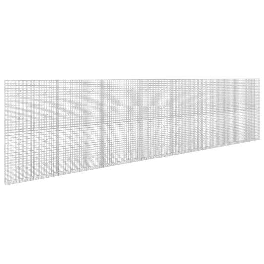 vidaXL Gabion with 5 mm Wire and 5x5 cm Mesh 750x20x200 cm 2