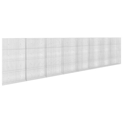 vidaXL Gabion with 5 mm Wire and 5x5 cm Mesh 800x20x200 cm 2