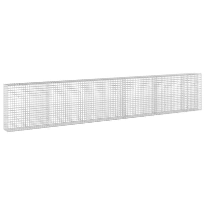 vidaXL Gabion with 5 mm Wire and 5x5 cm Mesh 550x30x100 cm 2