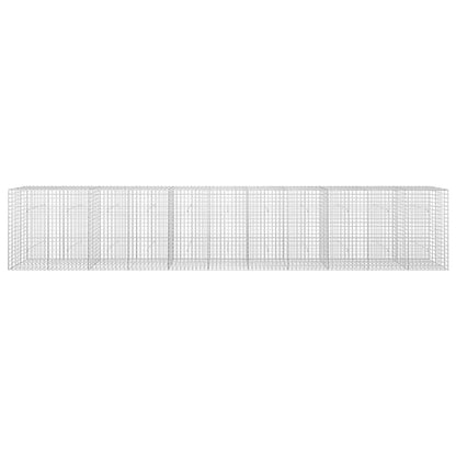 vidaXL Gabion with 5 mm Wire and 5x5 cm Mesh 550x30x100 cm 3