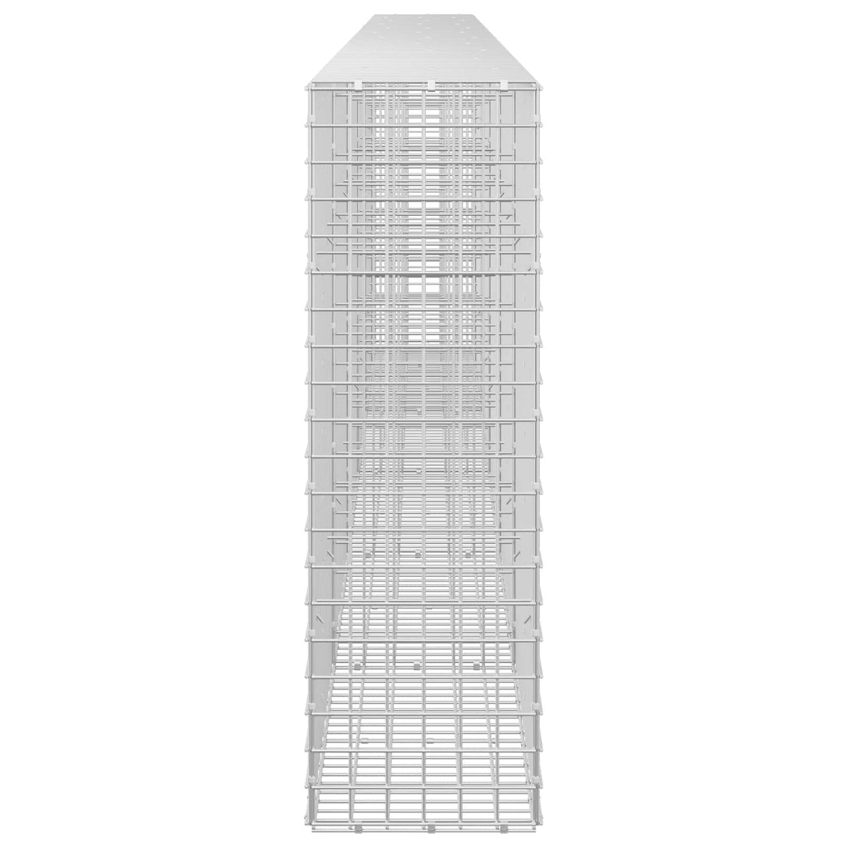 vidaXL Gabion with 5 mm Wire and 5x5 cm Mesh 550x30x100 cm 4