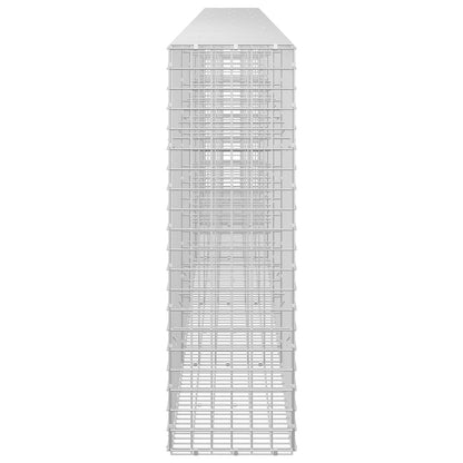 vidaXL Gabion with 5 mm Wire and 5x5 cm Mesh 550x30x100 cm 4