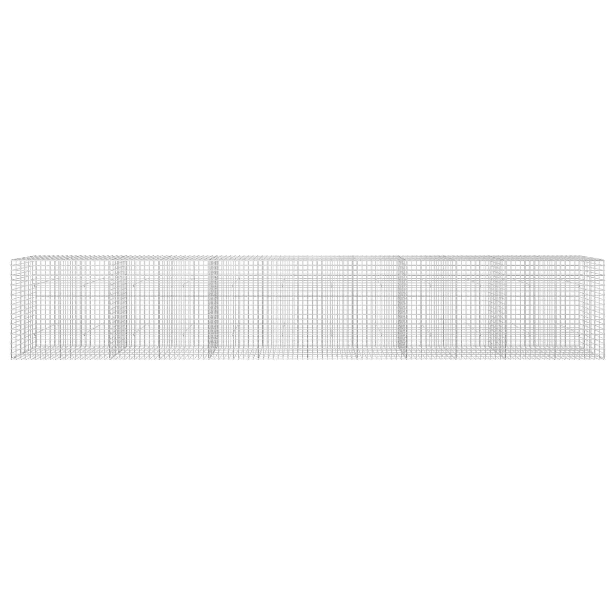 vidaXL Gabion with 5 mm Wire and 5x5 cm Mesh 600x30x100 cm 3
