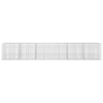 vidaXL Gabion with 5 mm Wire and 5x5 cm Mesh 600x30x100 cm 3