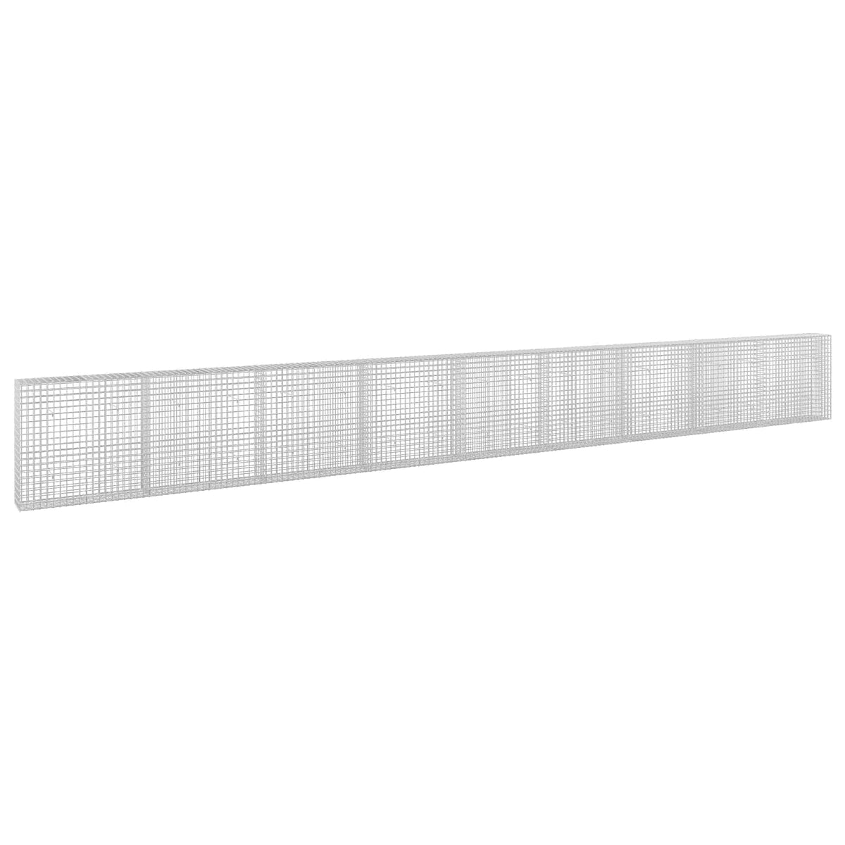 vidaXL Gabion with 5 mm Wire and 5x5 cm Mesh 900x30x100 cm 2