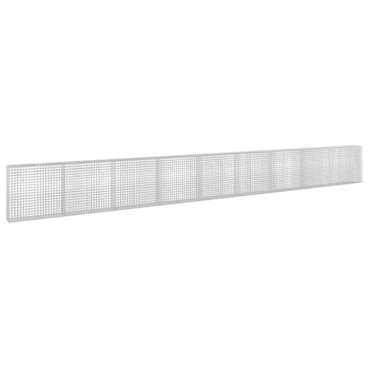 vidaXL Gabion with 5 mm Wire and 5x5 cm Mesh 900x30x100 cm 2