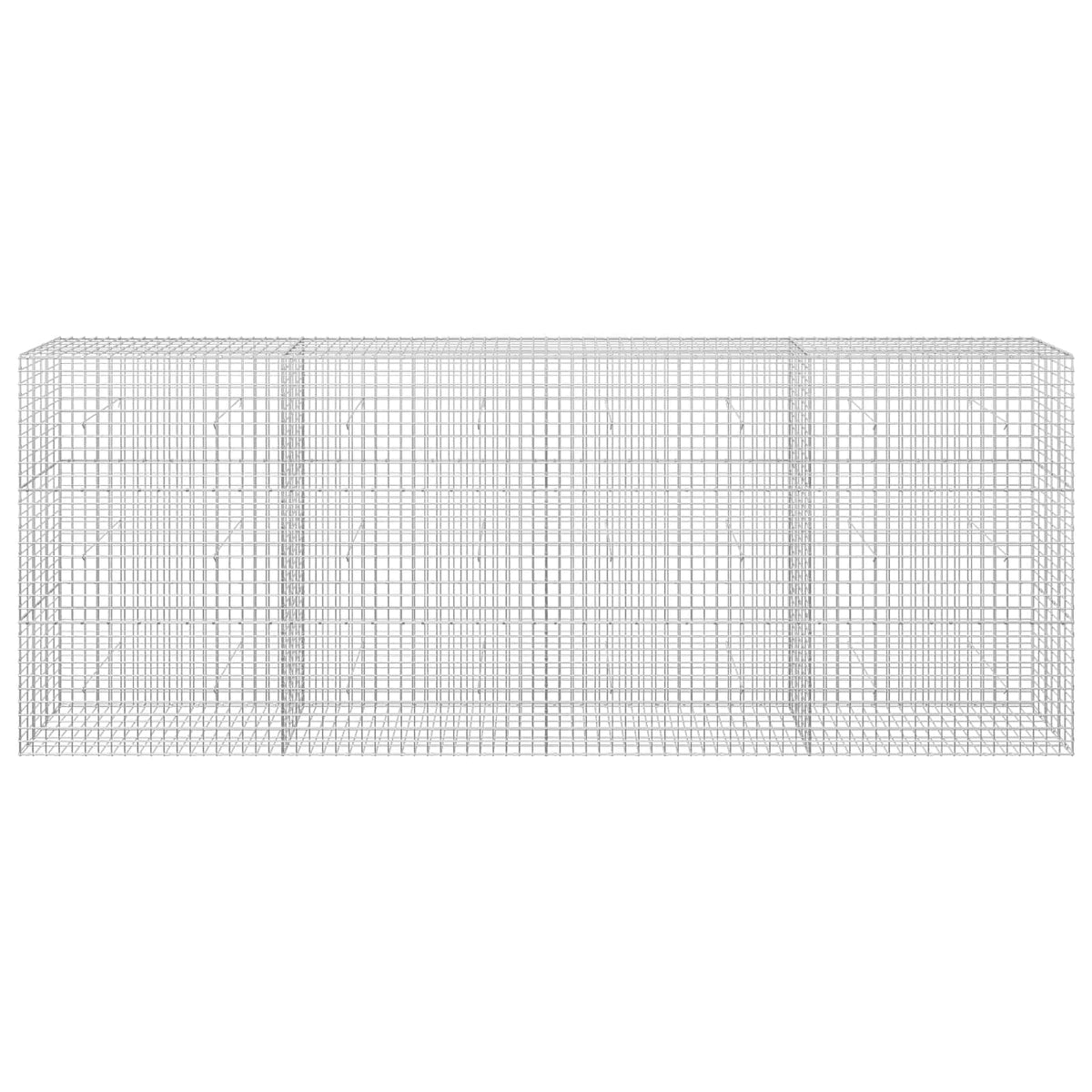 vidaXL Gabion with 5 mm Wire and 5x5 cm Mesh 400x30x150 cm 3