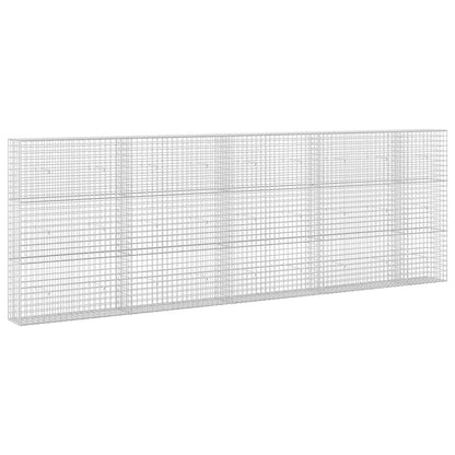 vidaXL Gabion with 5 mm Wire and 5x5 cm Mesh 450x30x150 cm 2