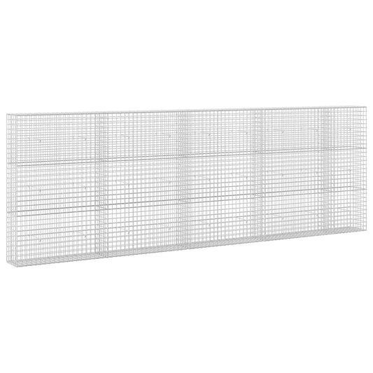 vidaXL Gabion with 5 mm Wire and 5x5 cm Mesh 450x30x150 cm 2